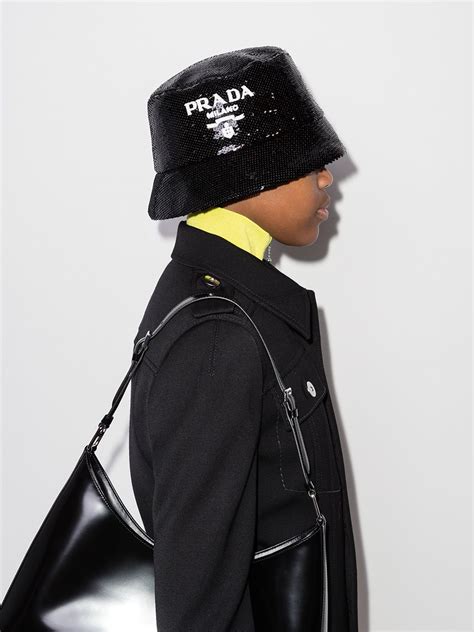 sequin prada hat|Prada Hats .